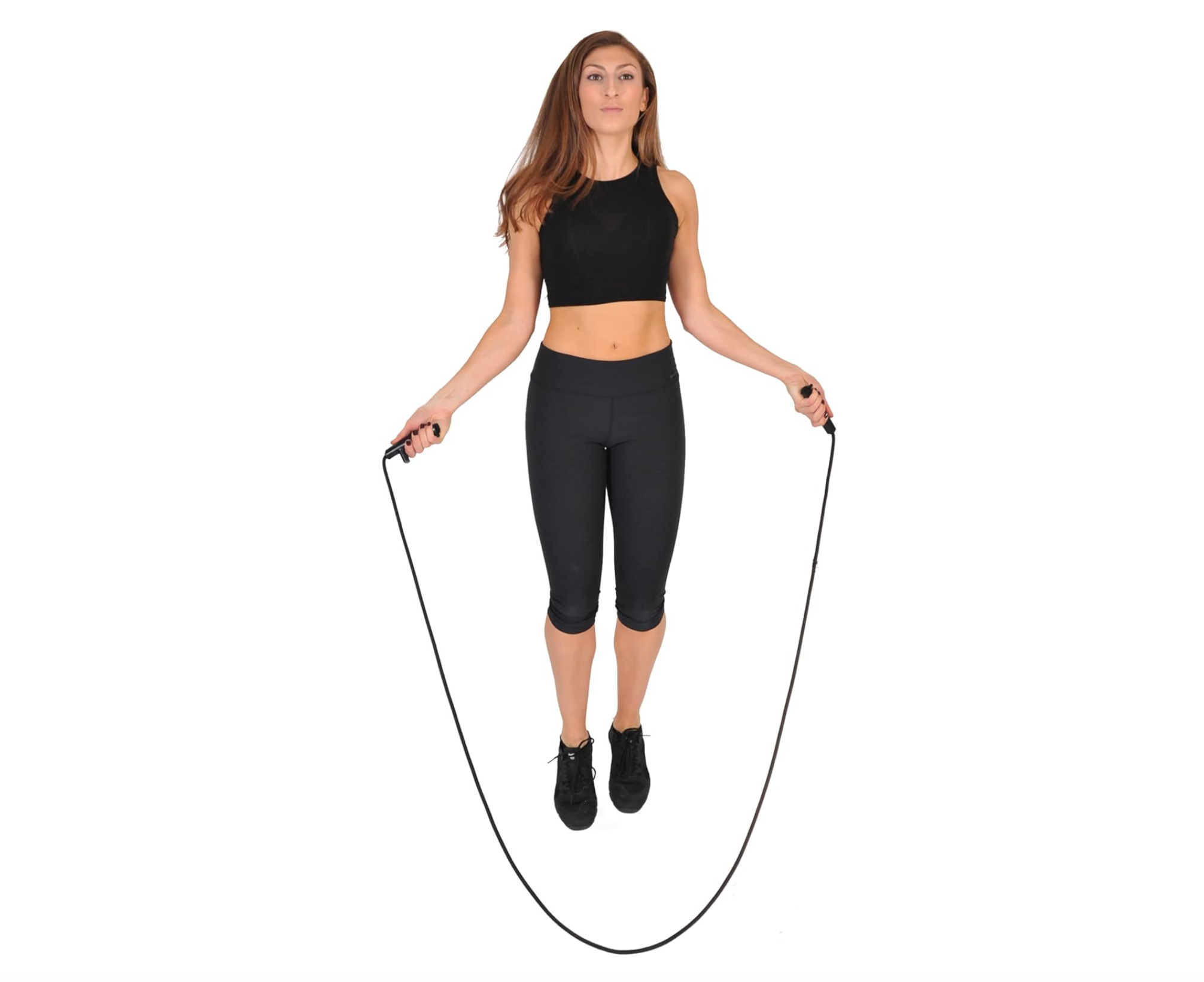 Woman jumping rope with DovFlex